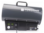 25KW Gāzes sildītājs/ pūtējs ar digitālo termostatu + reduktors+šļūtene Powermat PM-NAG-25GLN